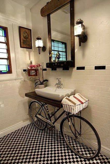 fürdőszoba bicikli